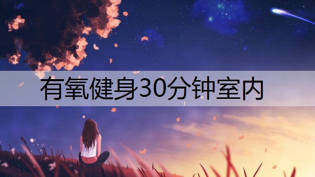 有氧健身30分钟室内